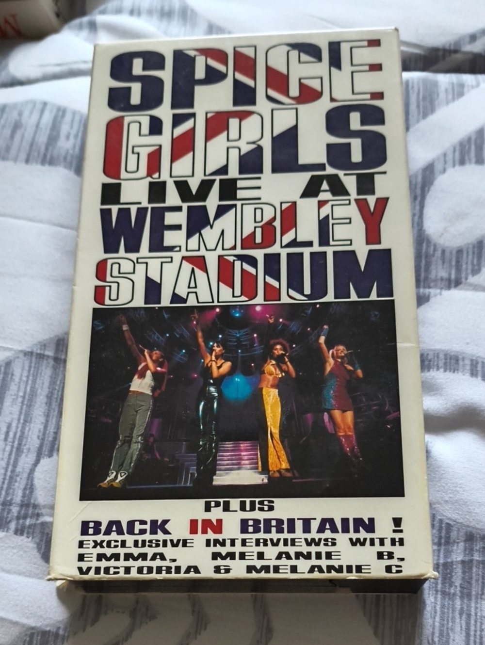 Vintage Spice Girls Live at Wembley Stadium VHS